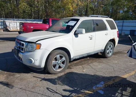 2012 Ford Escape Limited из США, поврежденный, VIN 1FMCU9EG1CKB72456